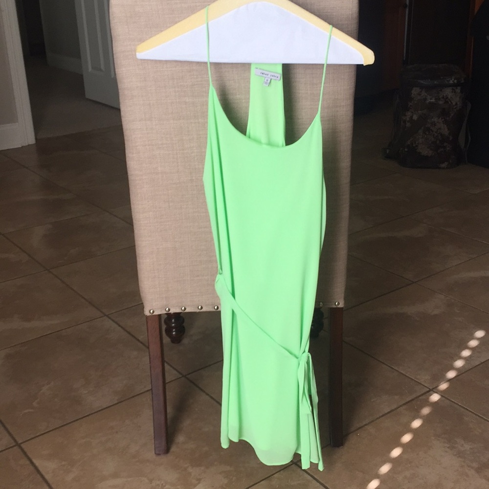 Green dress